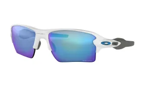 OAKLEY Flak 2.0 XL Sunglasses - Polished White - Prizm Sapphire