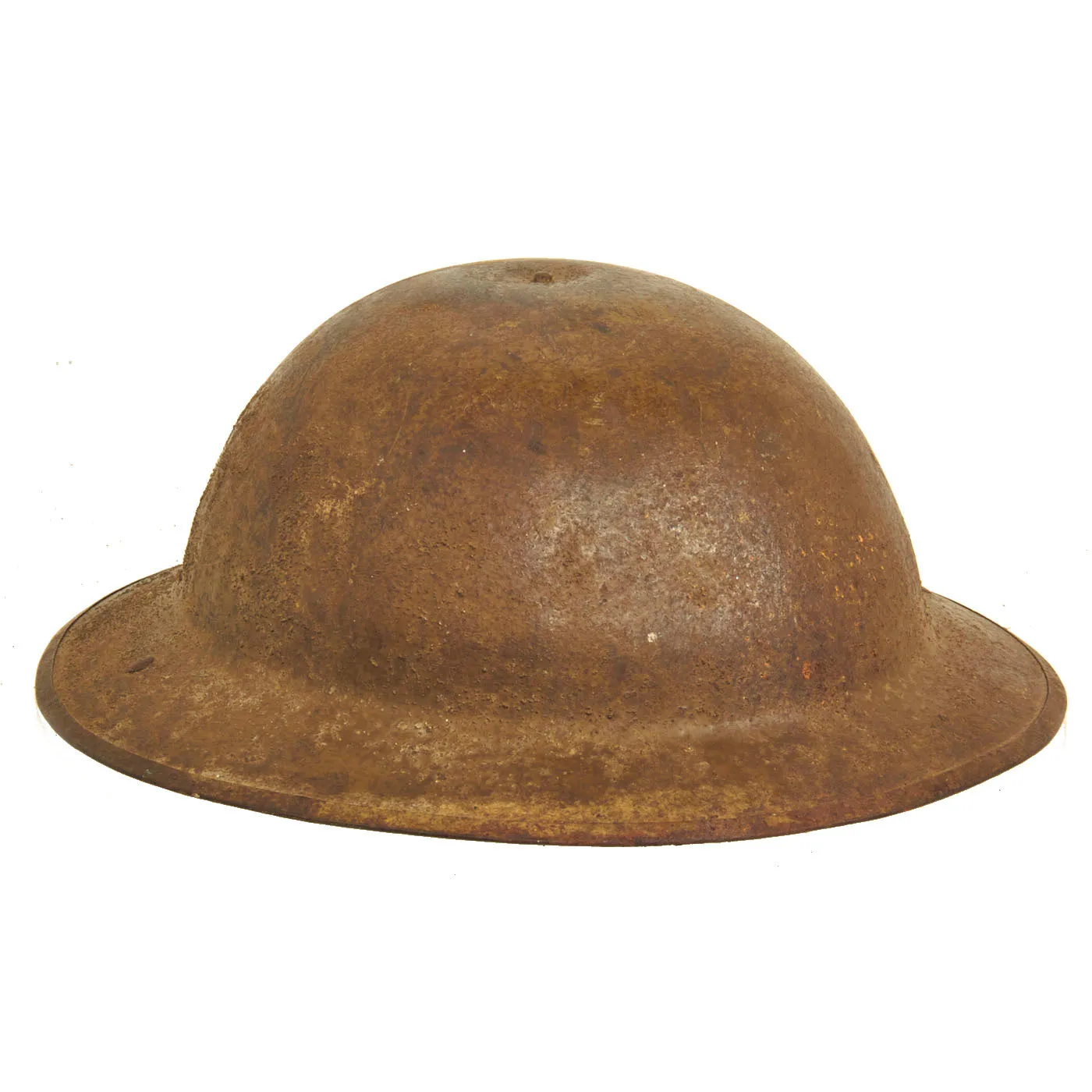 Original British WWI Mk 1 Brodie Helmet by Hutton & Sons Ltd of Sheffield - Complete