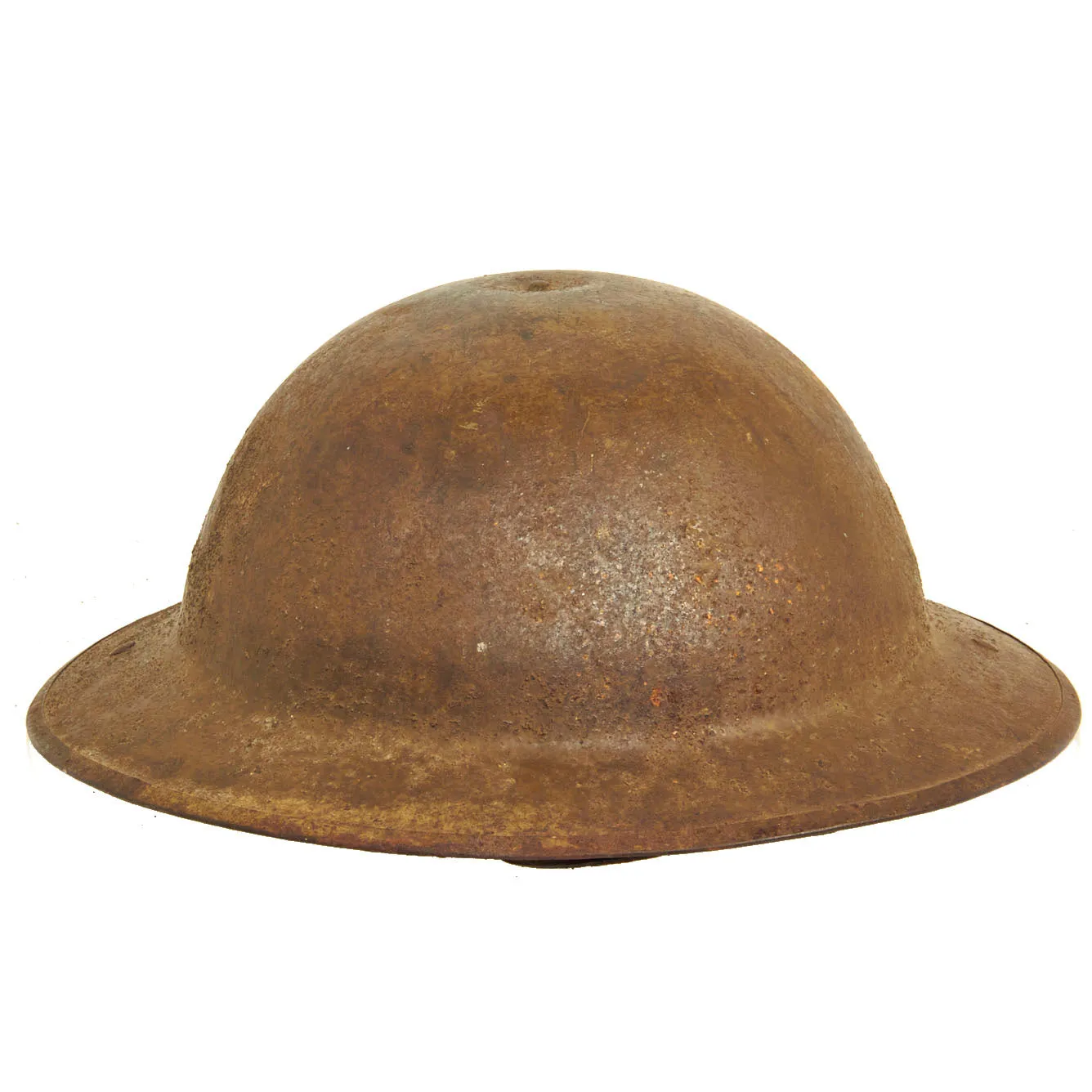 Original British WWI Mk 1 Brodie Helmet by Hutton & Sons Ltd of Sheffield - Complete