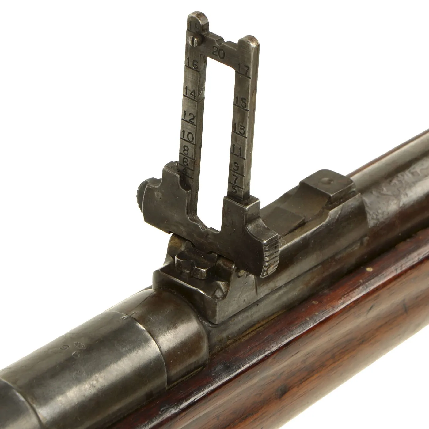 Original Danish Krag–Jørgensen Gevær M/89 Infantry Rifle with Duffle Cut dated 1896 - Serial 44987