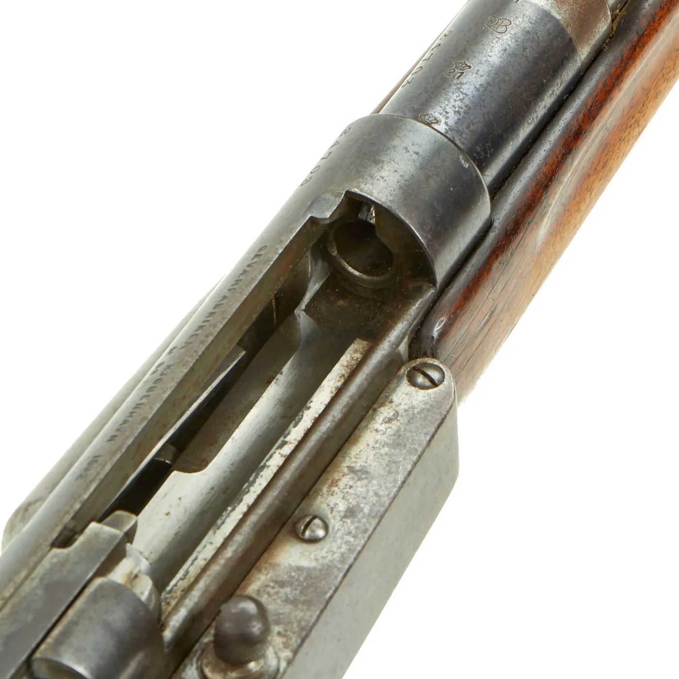 Original Danish Krag–Jørgensen Gevær M/89 Infantry Rifle with Duffle Cut Serial 24703 - dated 1892