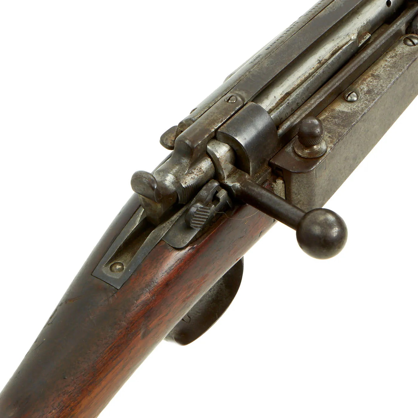 Original Danish Krag–Jørgensen Gevær M/89 Infantry Rifle with Duffle Cut Serial 24703 - dated 1892