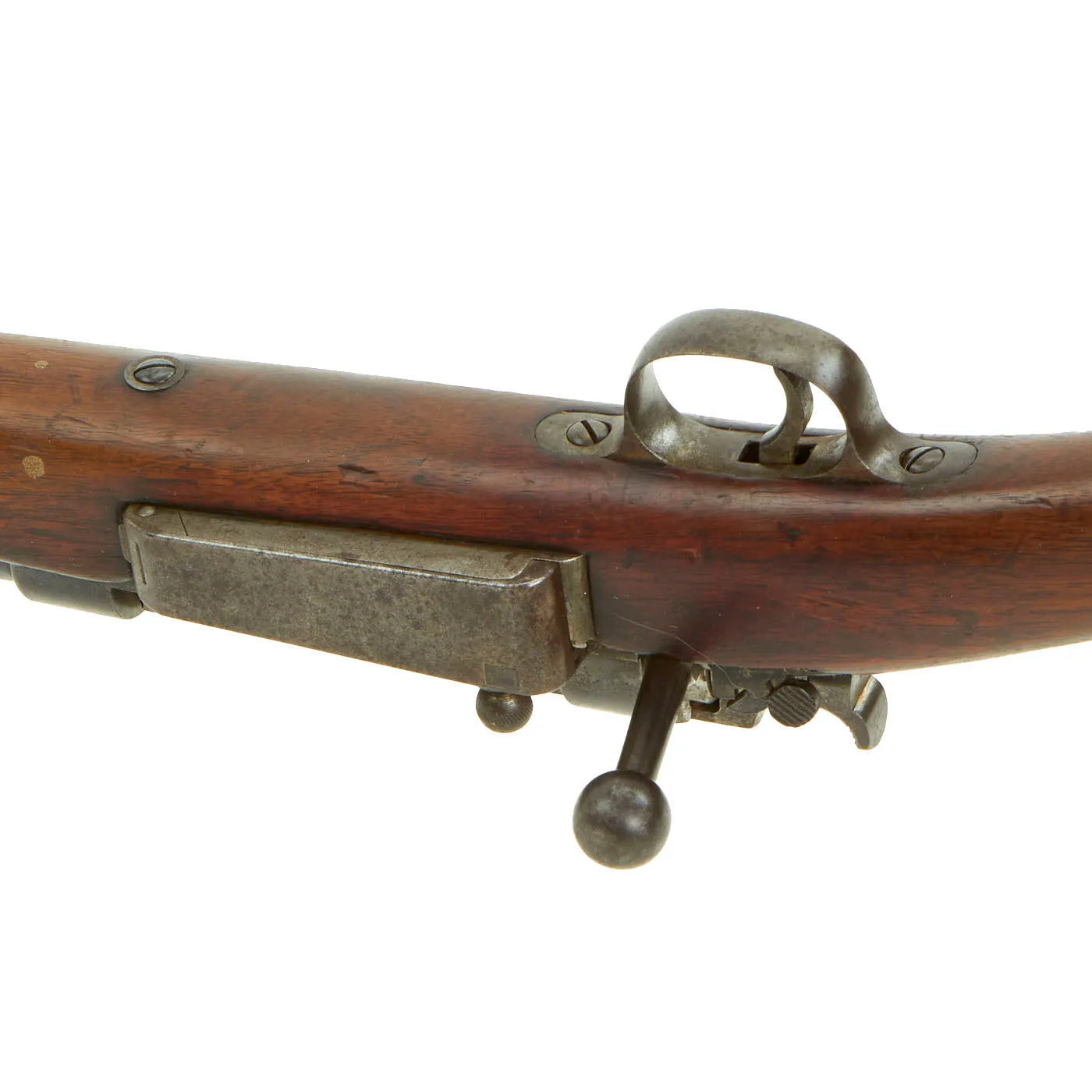 Original Danish Krag–Jørgensen Gevær M/89 Infantry Rifle with Duffle Cut Serial 24703 - dated 1892