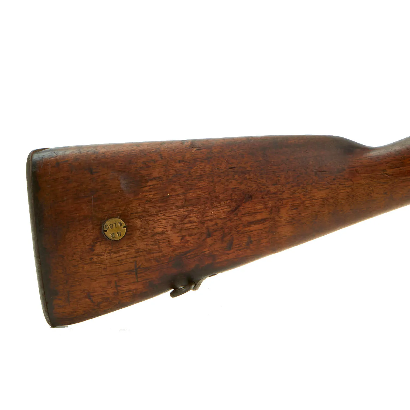 Original Danish Krag–Jørgensen Gevær M/89 Infantry Rifle with Duffle Cut Serial 24703 - dated 1892