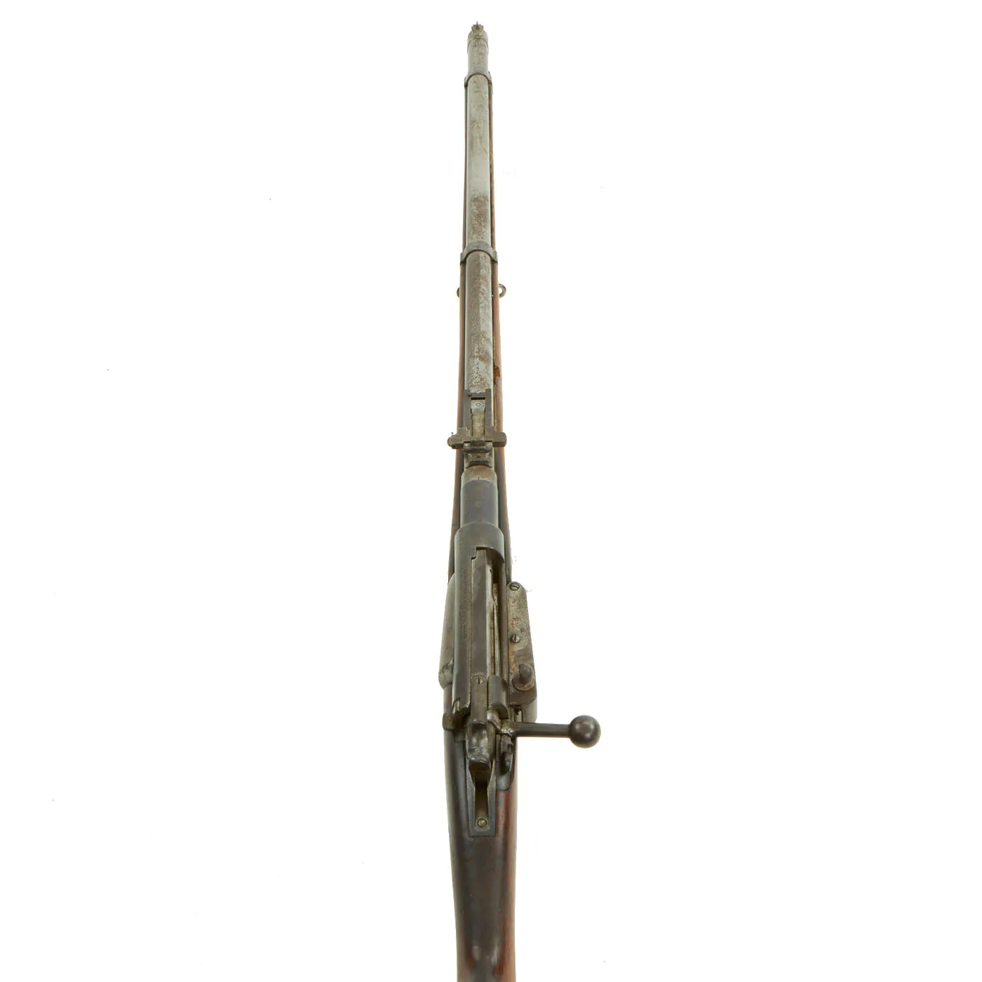 Original Danish Krag–Jørgensen Gevær M/89 Infantry Rifle with Duffle Cut Serial 24703 - dated 1892