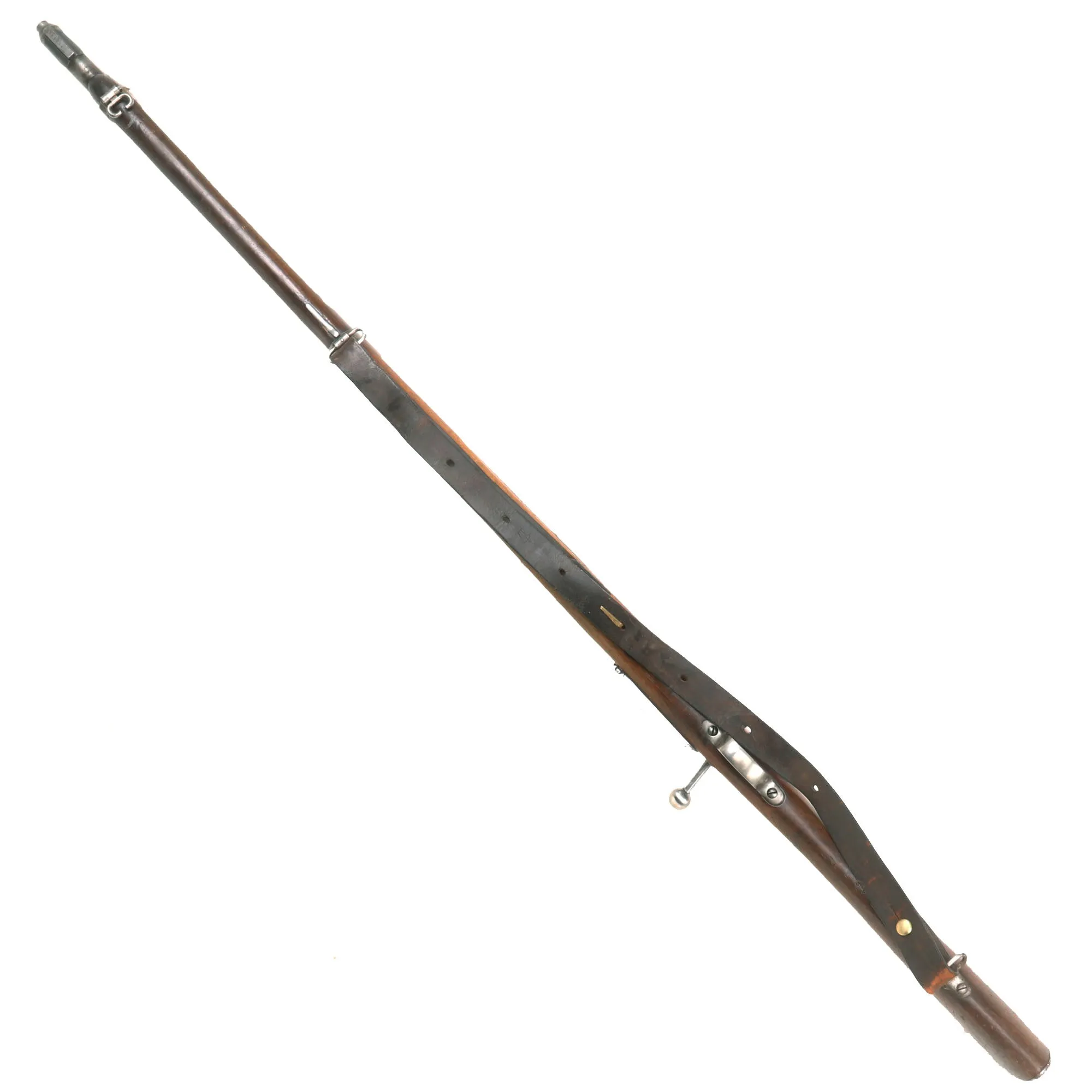 Original Danish Krag–Jørgensen Gevær M/89 Infantry Rifle with Duffle Cut Stock & Bayonet Serial 43734 - Dated 1895