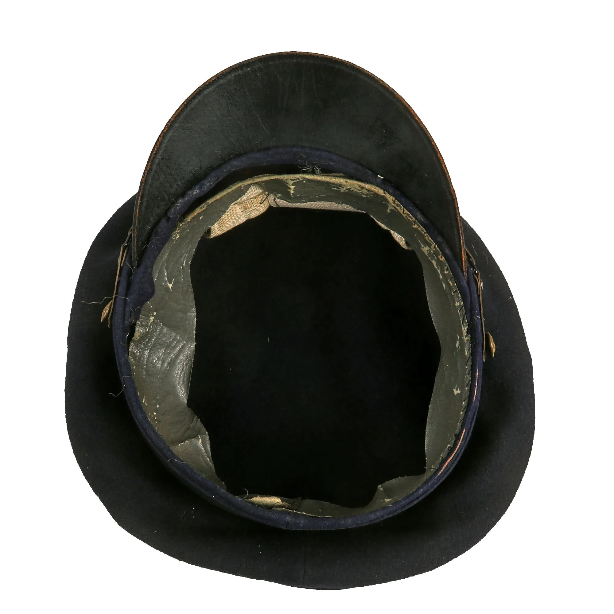 Original German WWII Kriegsmarine Navy Blue Senior NCO’s Visor Cap - Schirmmütze