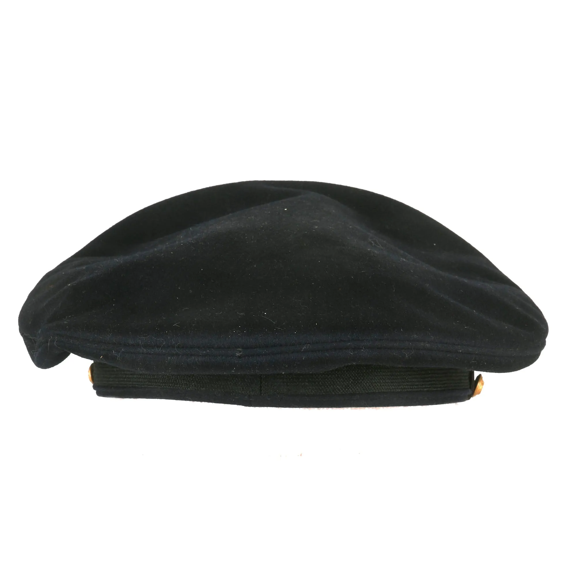 Original German WWII Kriegsmarine Navy Blue Senior NCO’s Visor Cap with Embroidered Insignia - Schirmmütze