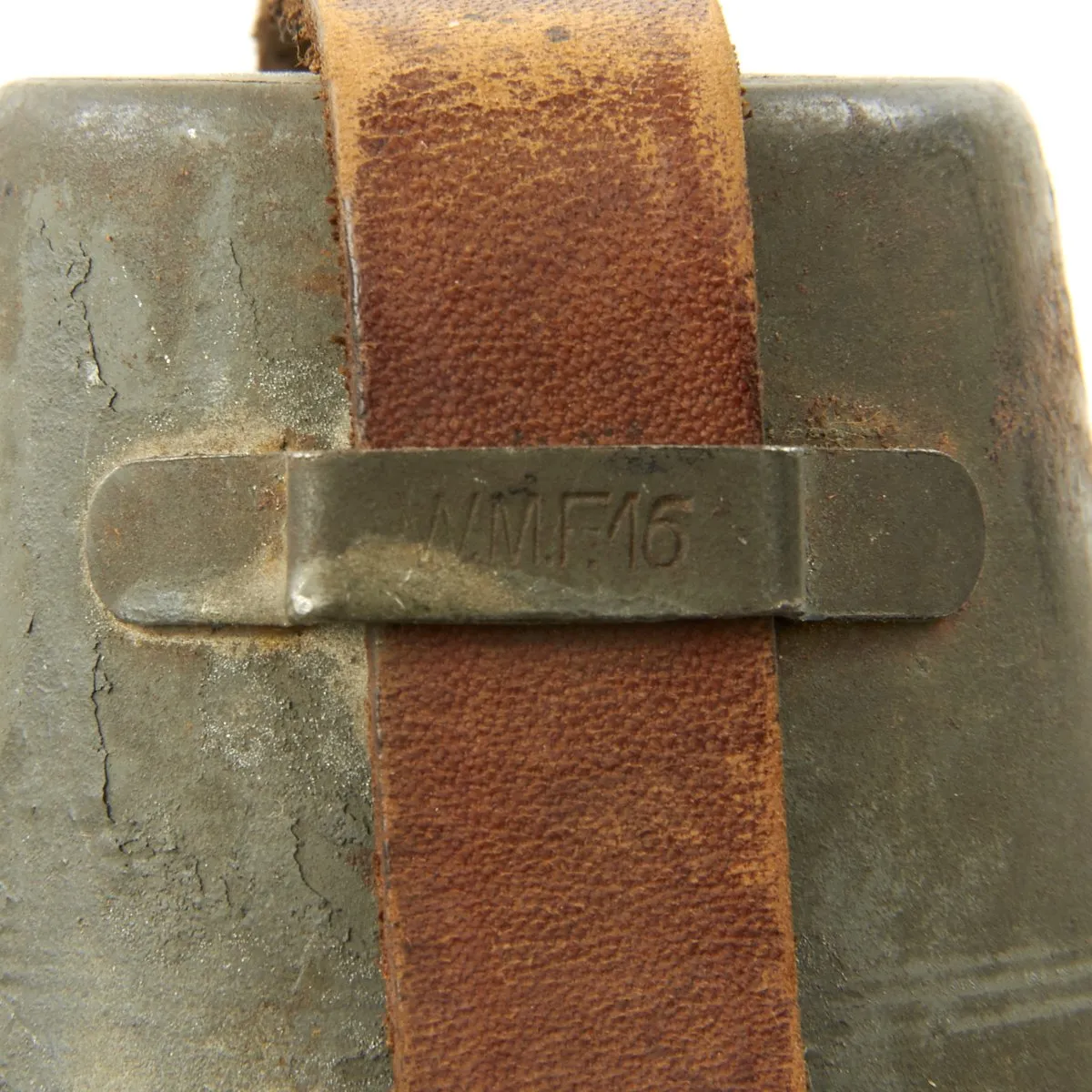 Original Imperial German WWI Mountain Trooper Canteen by Württembergische Metallwarenfabrik - dated 1916