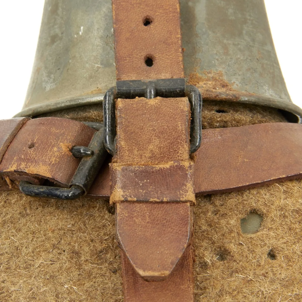 Original Imperial German WWI Mountain Trooper Canteen by Württembergische Metallwarenfabrik - dated 1916