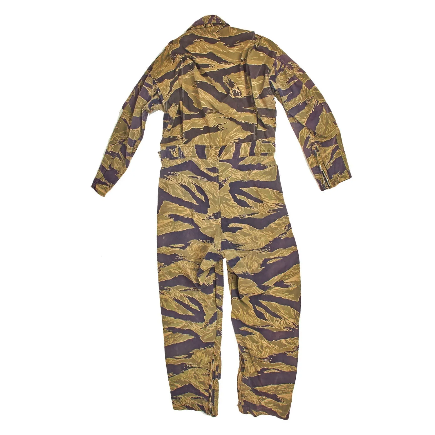 Original Rare Vietnam War Pilot’s Japanese-Made “John Wayne” Pattern Tigerstripe Flightsuit