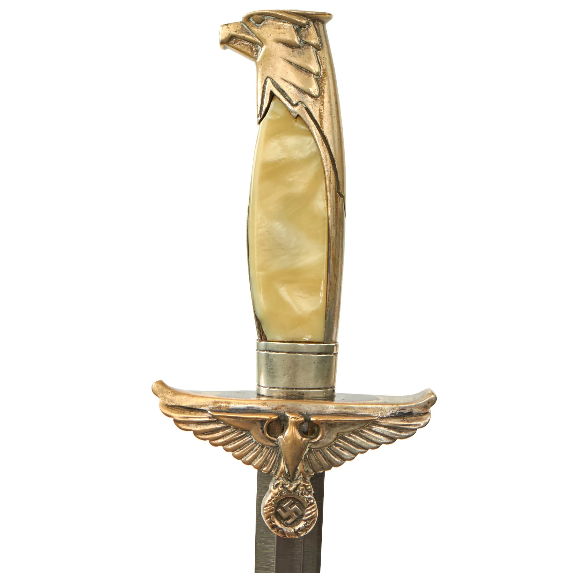 Original Scarce German WWII Diplomatic Official's Dagger by Alcoso circa 1940 with Scabbard