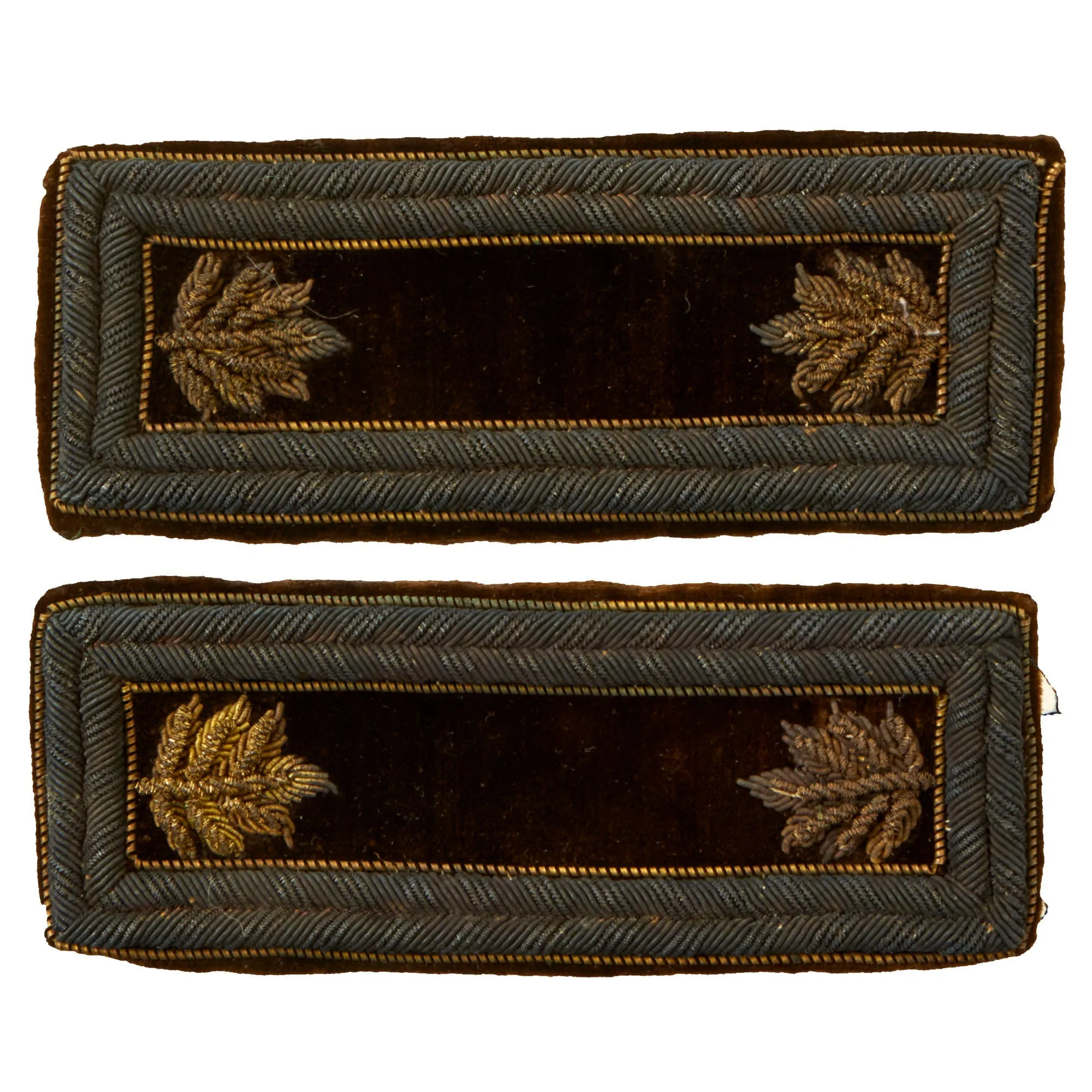 Original U.S. Civil War Incredibly Rare United States Sharpshooters Officer’s Bullion Hat Badge & Major Shoulder Boards