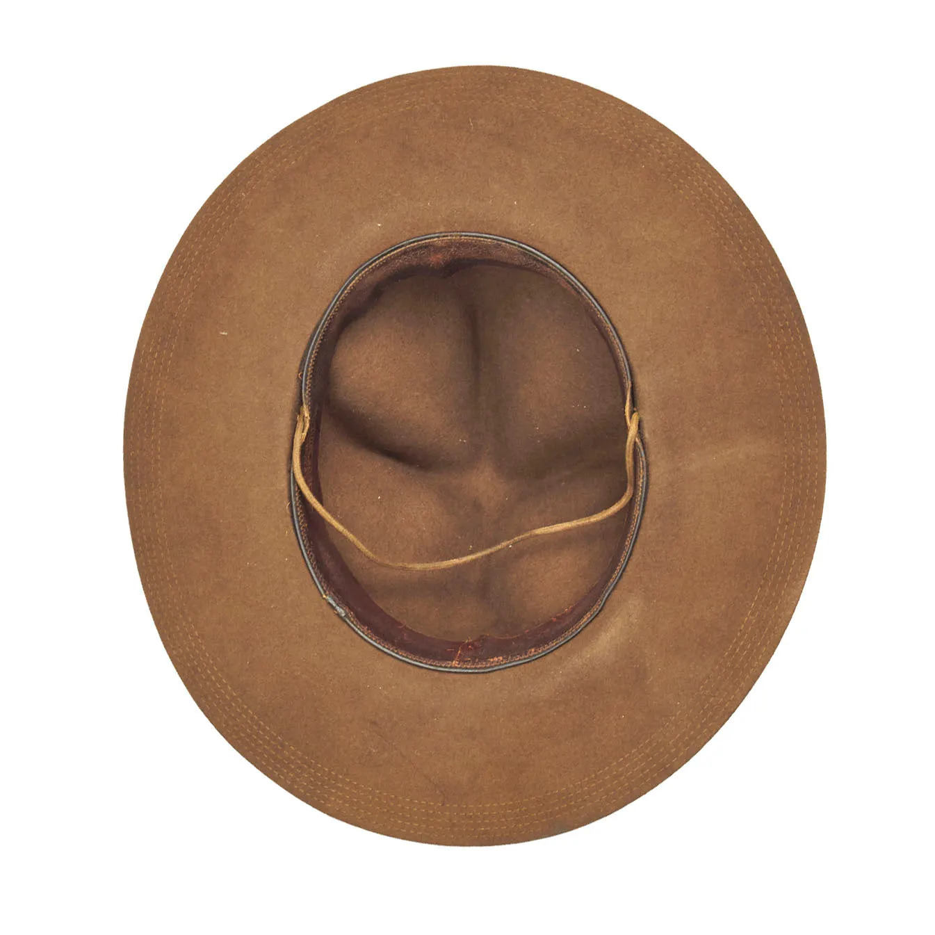 Original U.S. Punitive Expedition Model 1912 Campaign Hat by Stetson w/ Infantry Hat Cord and Period Dust Goggles