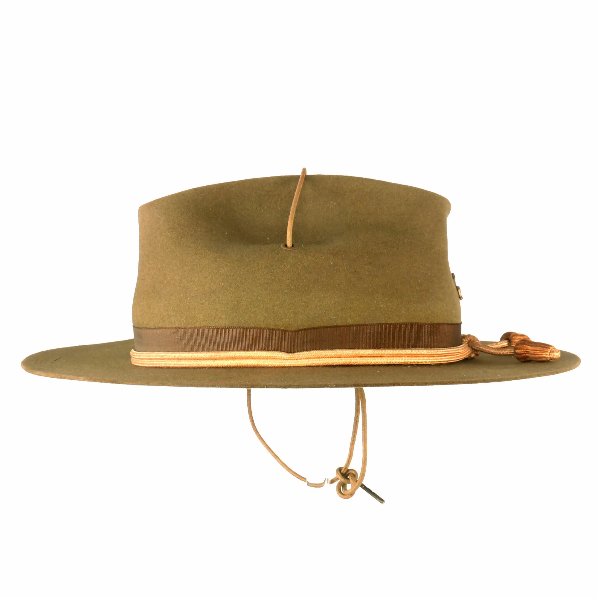 Original U.S. Punitive Expedition / WWI 5th Cavalry Regiment Model 1912 Campaign Hat with Cavalry Cord