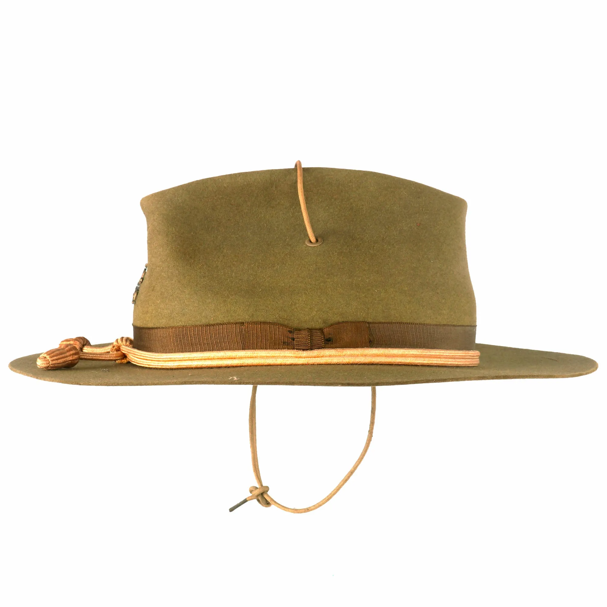 Original U.S. Punitive Expedition / WWI 5th Cavalry Regiment Model 1912 Campaign Hat with Cavalry Cord