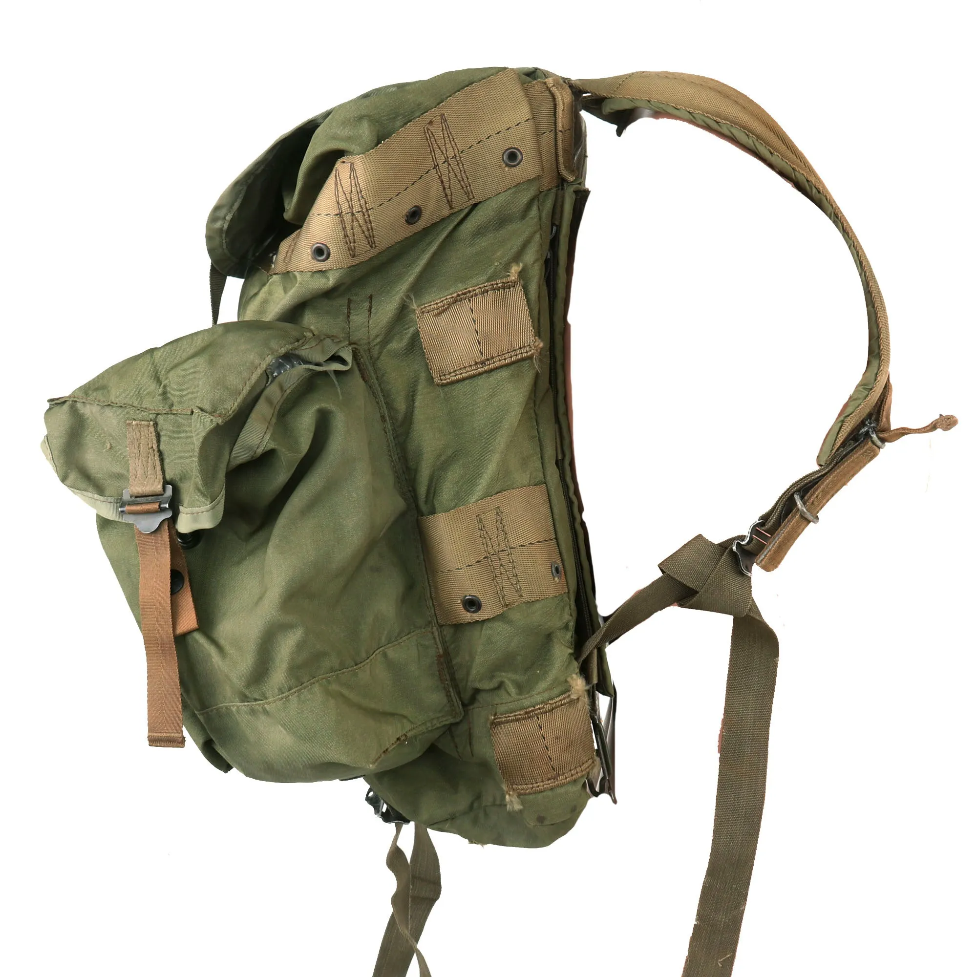 Original U.S. Vietnam War Scarce Tropical Jungle Rucksack - 1968 Dated