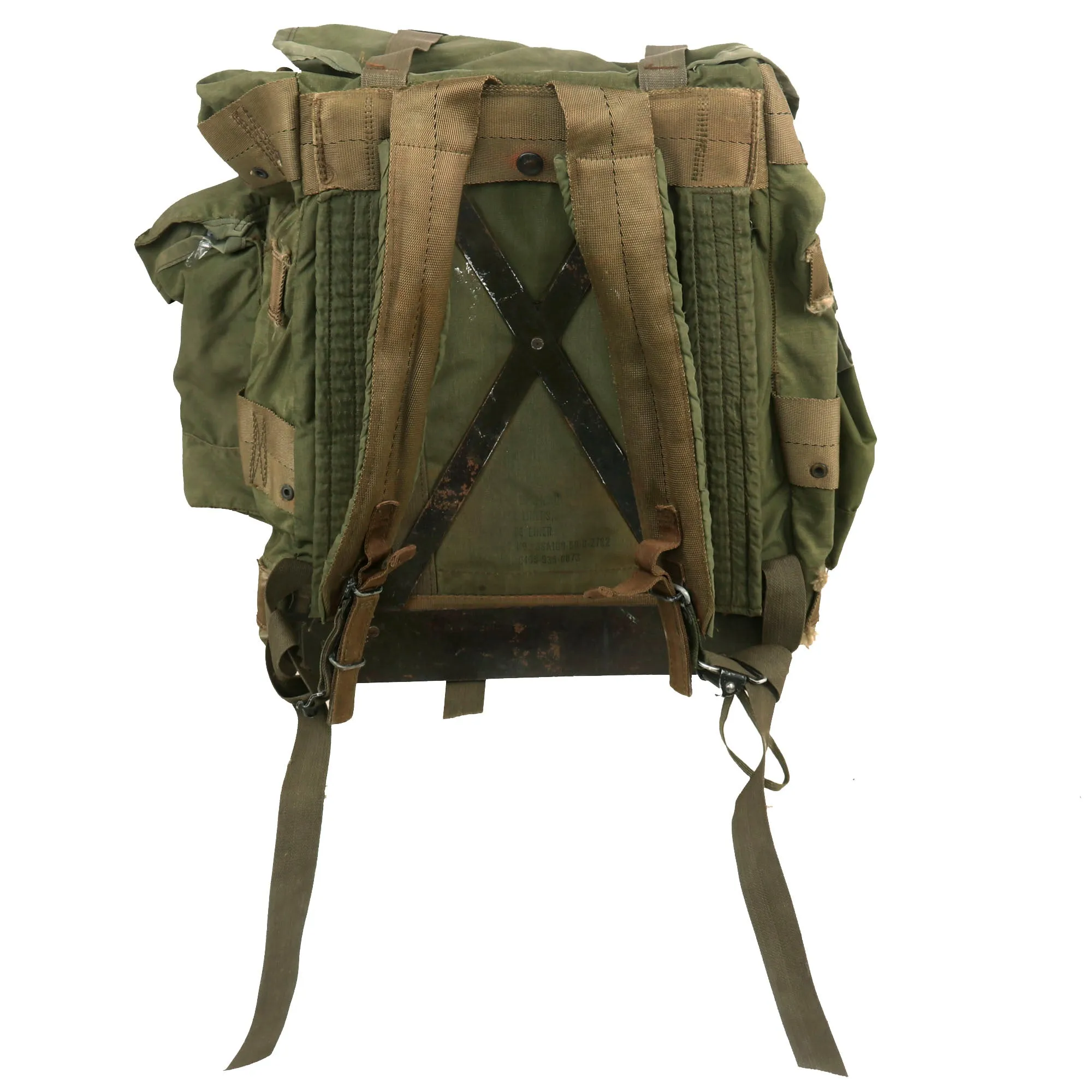 Original U.S. Vietnam War Scarce Tropical Jungle Rucksack - 1968 Dated