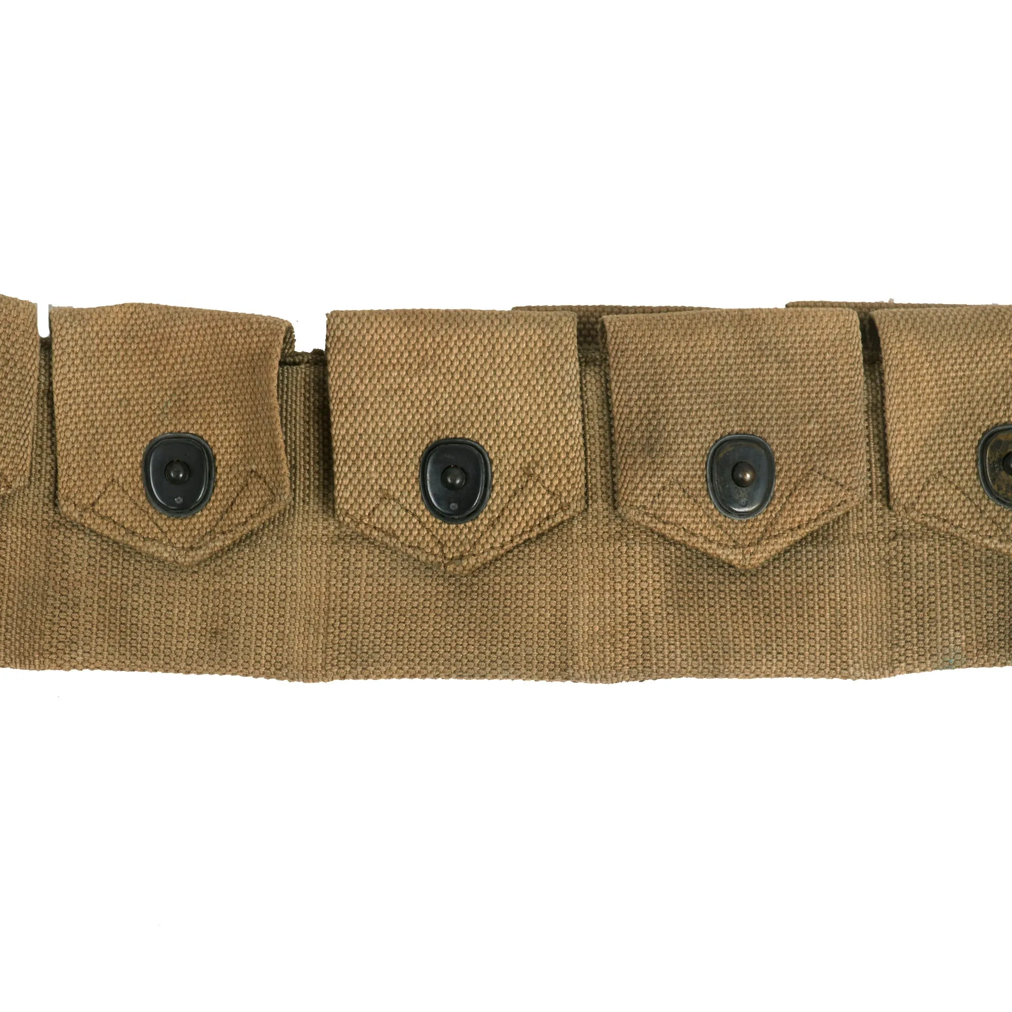 Original U.S. WWI M1912 Cavalry Ammunition Bandolier by MILLS Dated 1917 - Unissued