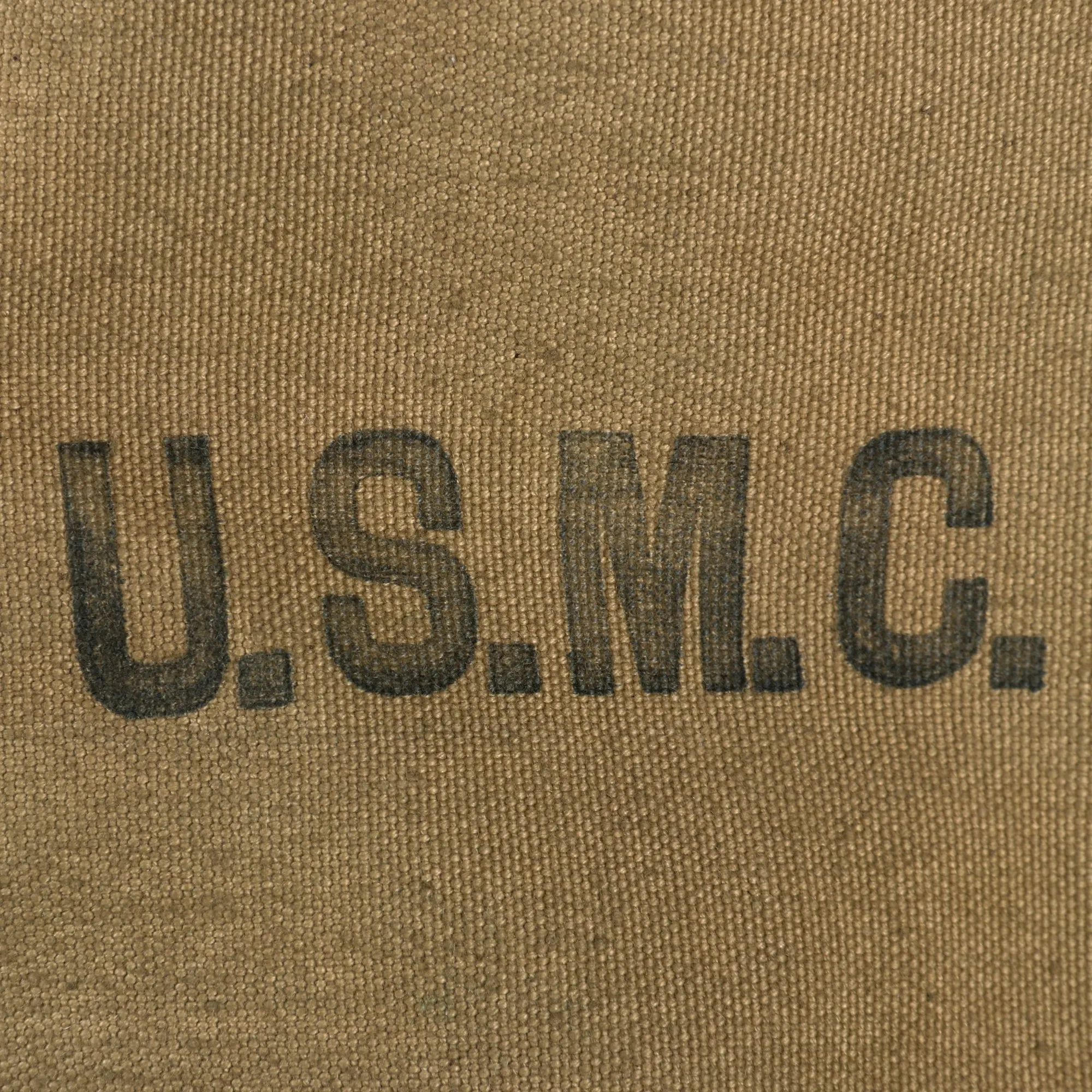 Original U.S. WWII 1943 Dated USMC Musette Bag by Lite Mfg. Co.