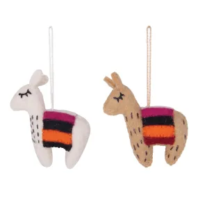 Ornament - Llamas