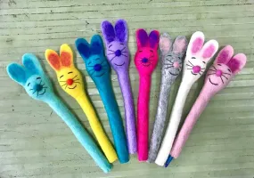 Pencil Topper - Cute Wool Felt Characters!