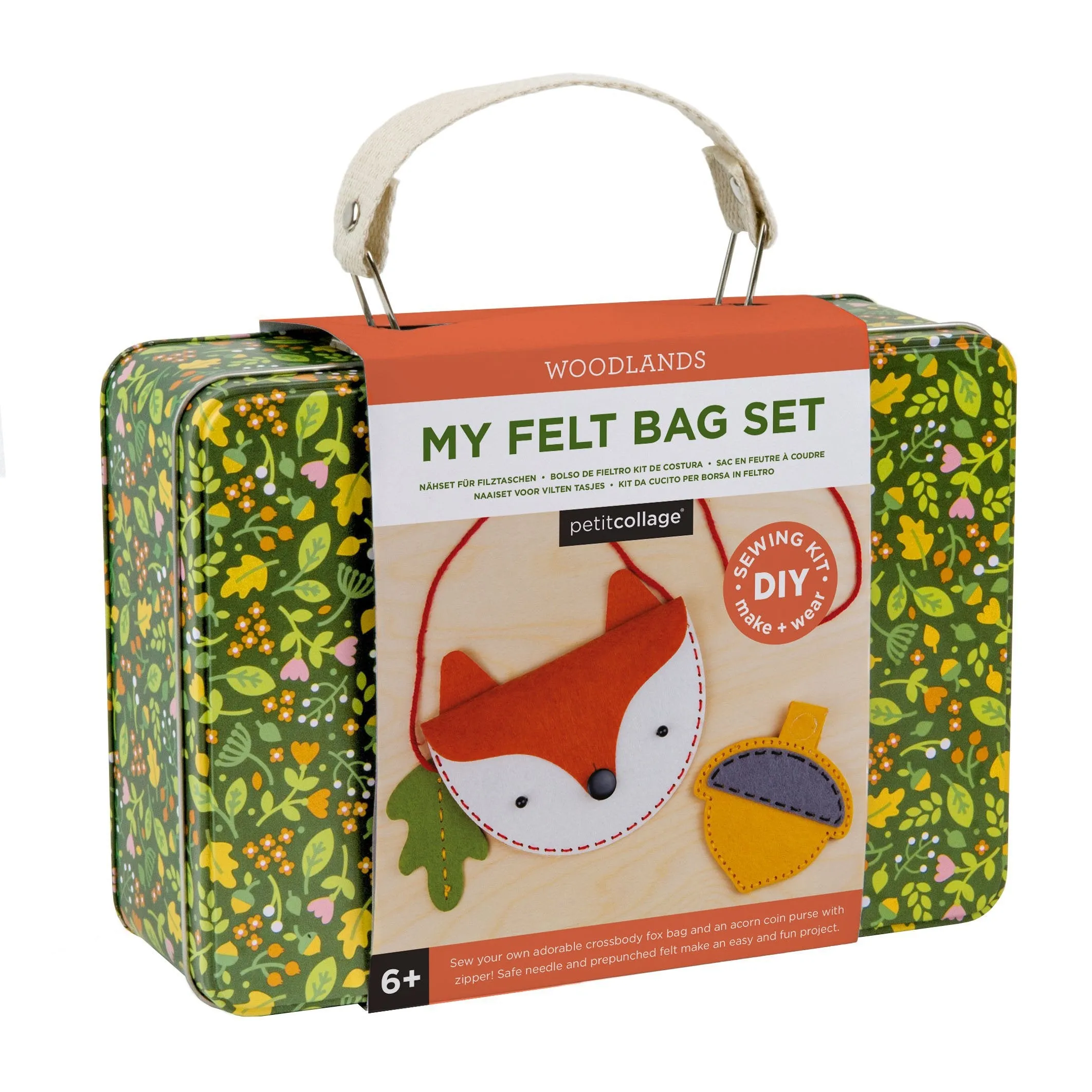 Petit Collage DIY Craft Kit  - My Felt Bag Set