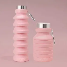 Pink Collapsible Water Bottle