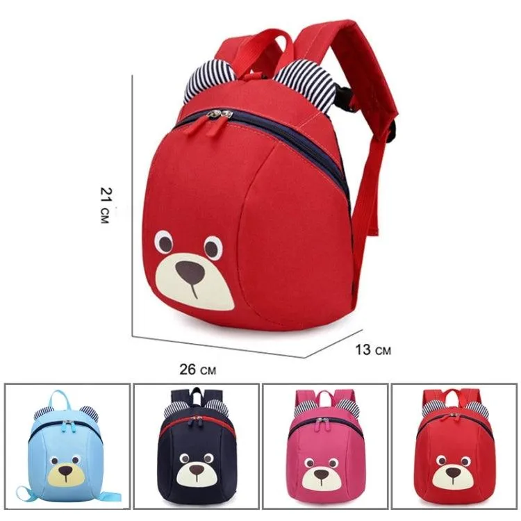 Playful Kids Anti-Lost Cartoon Backpack for School Adventures