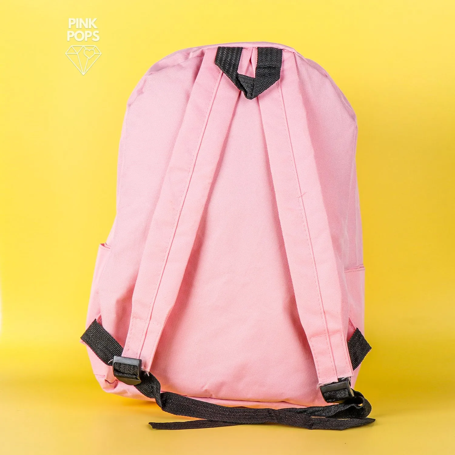 Polaqi Baby Pink Cute Backpack