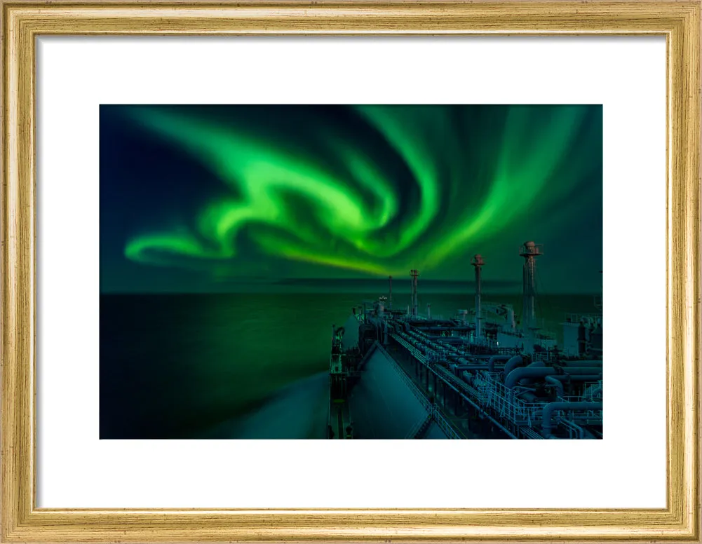 Polar Lights Dance (Custom Print)