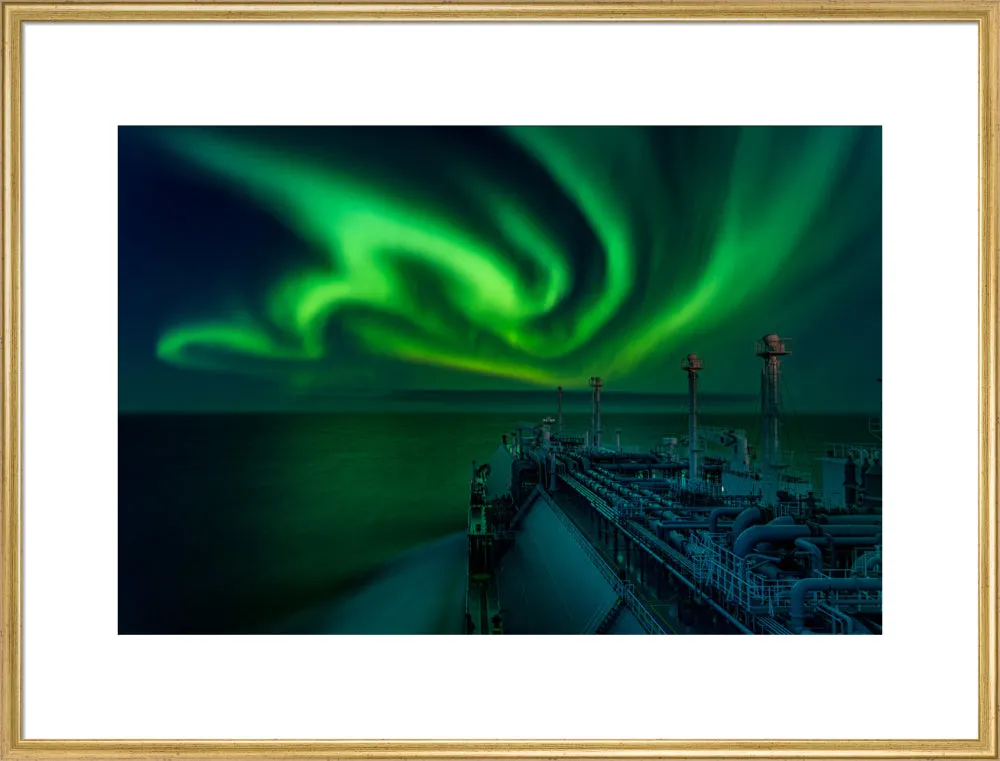 Polar Lights Dance (Custom Print)