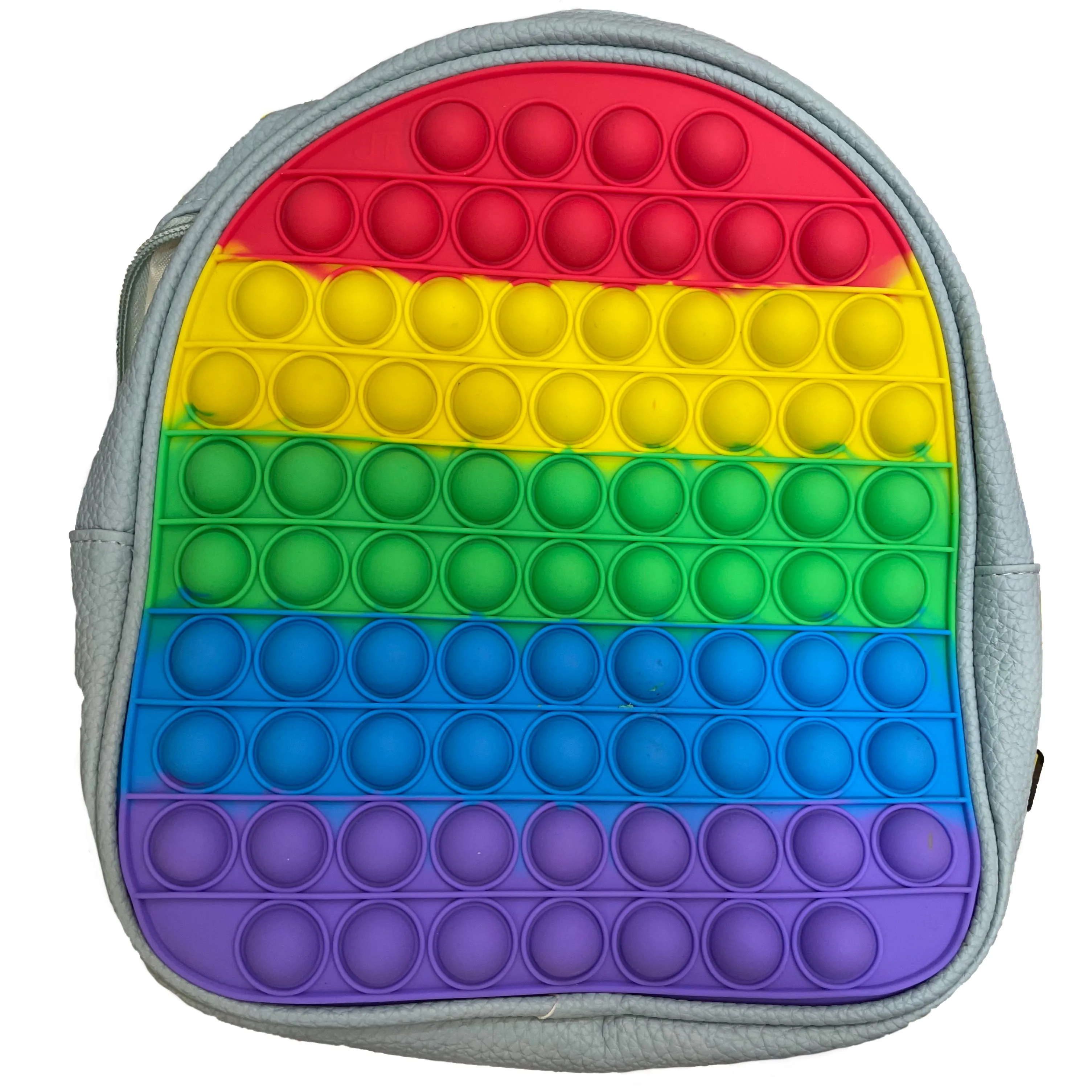 Pop Bubble Fidget Silicon Backpack – Assorted Colors