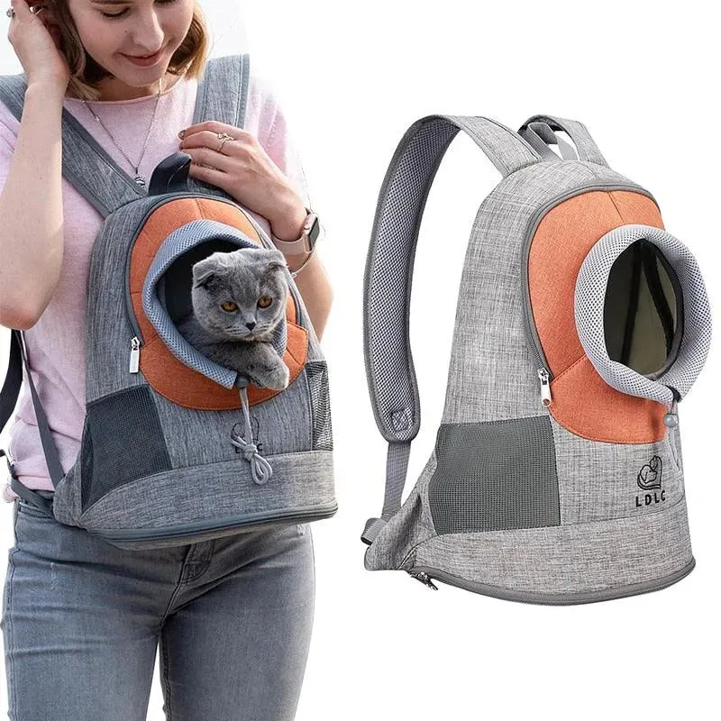 Portable Pet Backpack Comfortable Travel Solution