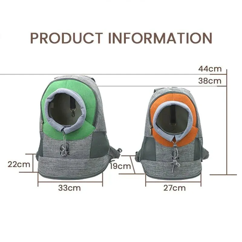 Portable Pet Backpack Comfortable Travel Solution