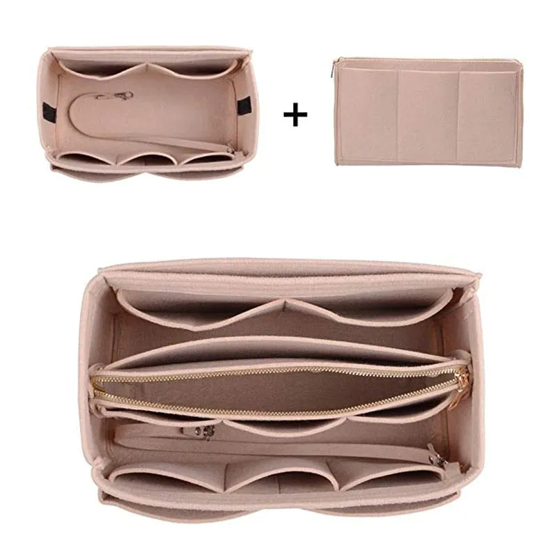 Portable Travel Makeup Cosmetic Insert Bags