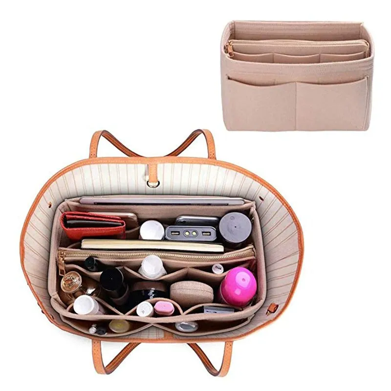 Portable Travel Makeup Cosmetic Insert Bags