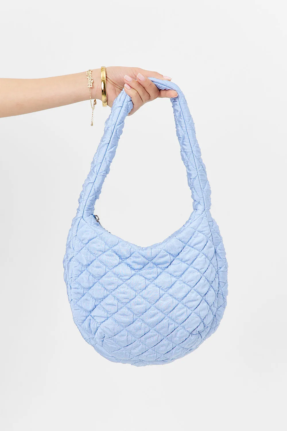 Puff Bag - Baby Blue