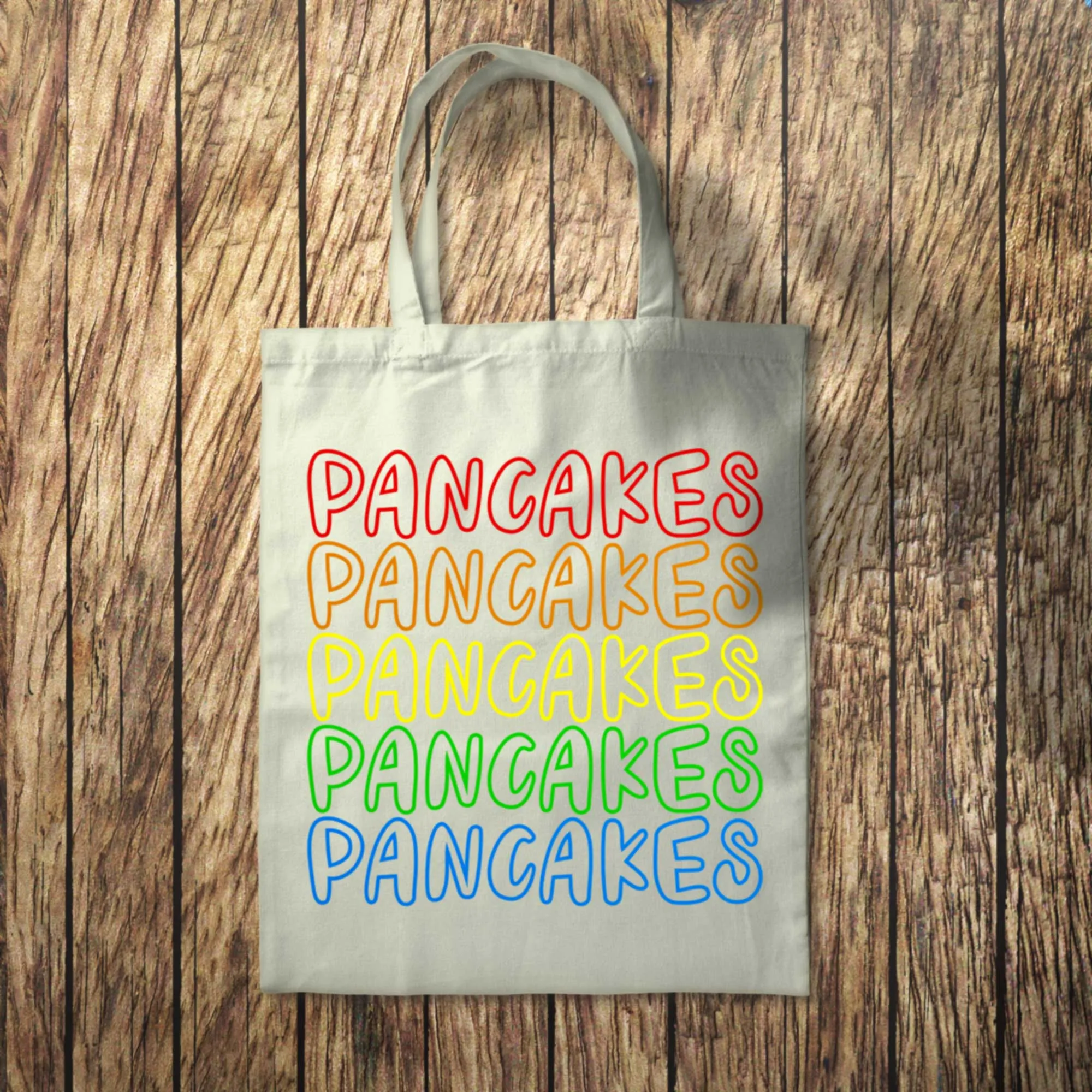 Rainbow Pancakes Tote Bag 10L Bag