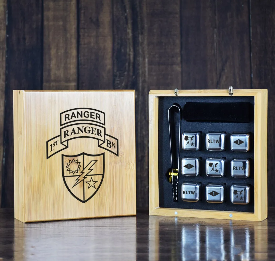 Ranger Whiskey Stone Set