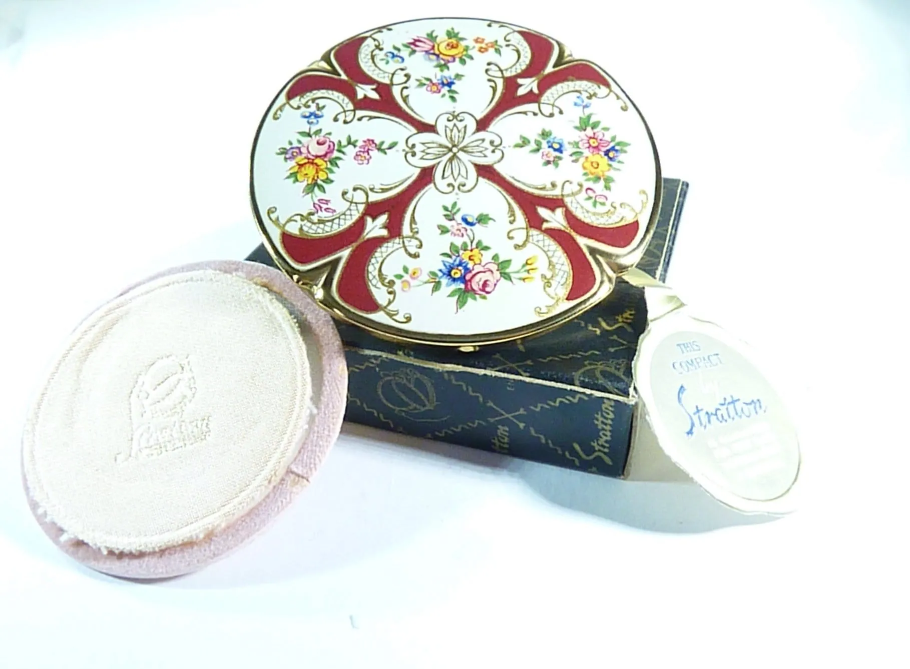 Rare Stratton Piccadilly Loose Powder Compact