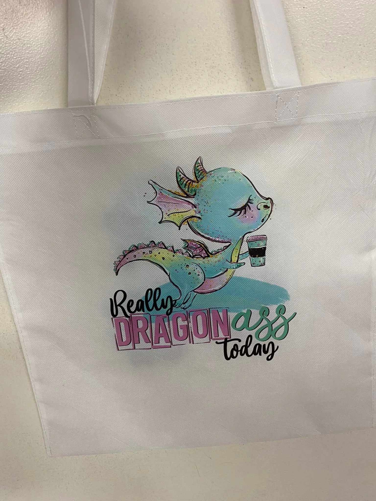 Really Dragon A today Tote Sack, eco friendly tote