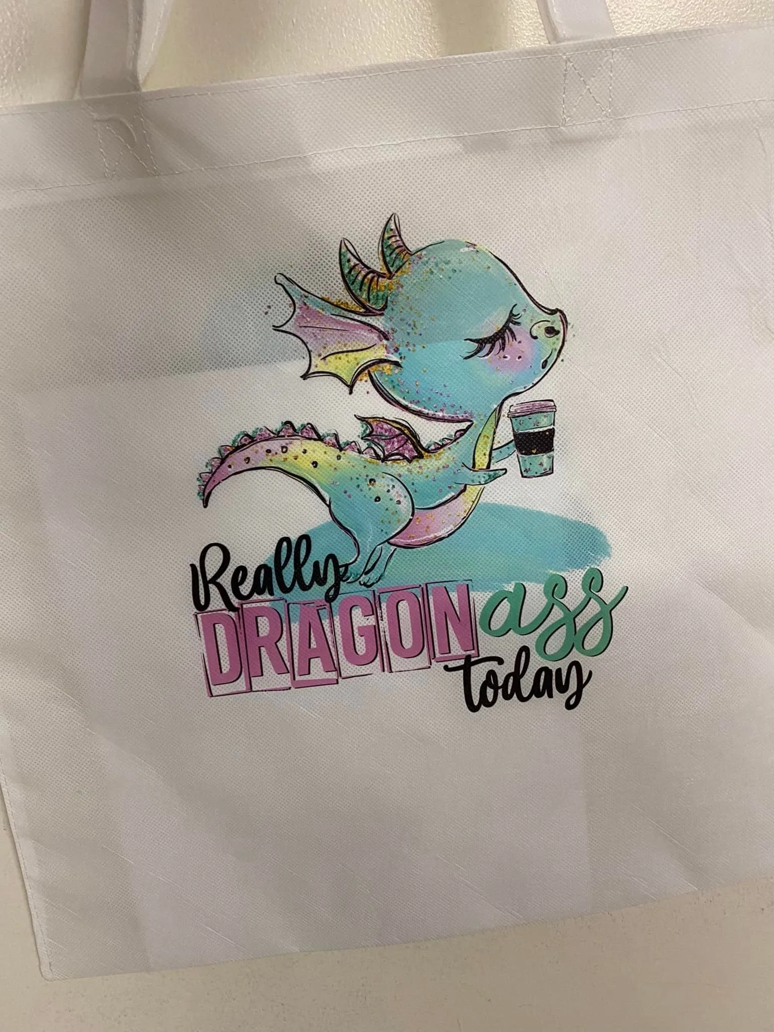 Really Dragon A today Tote Sack, eco friendly tote