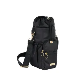 Sachi Crossbody Insulated Bottle Bag Black