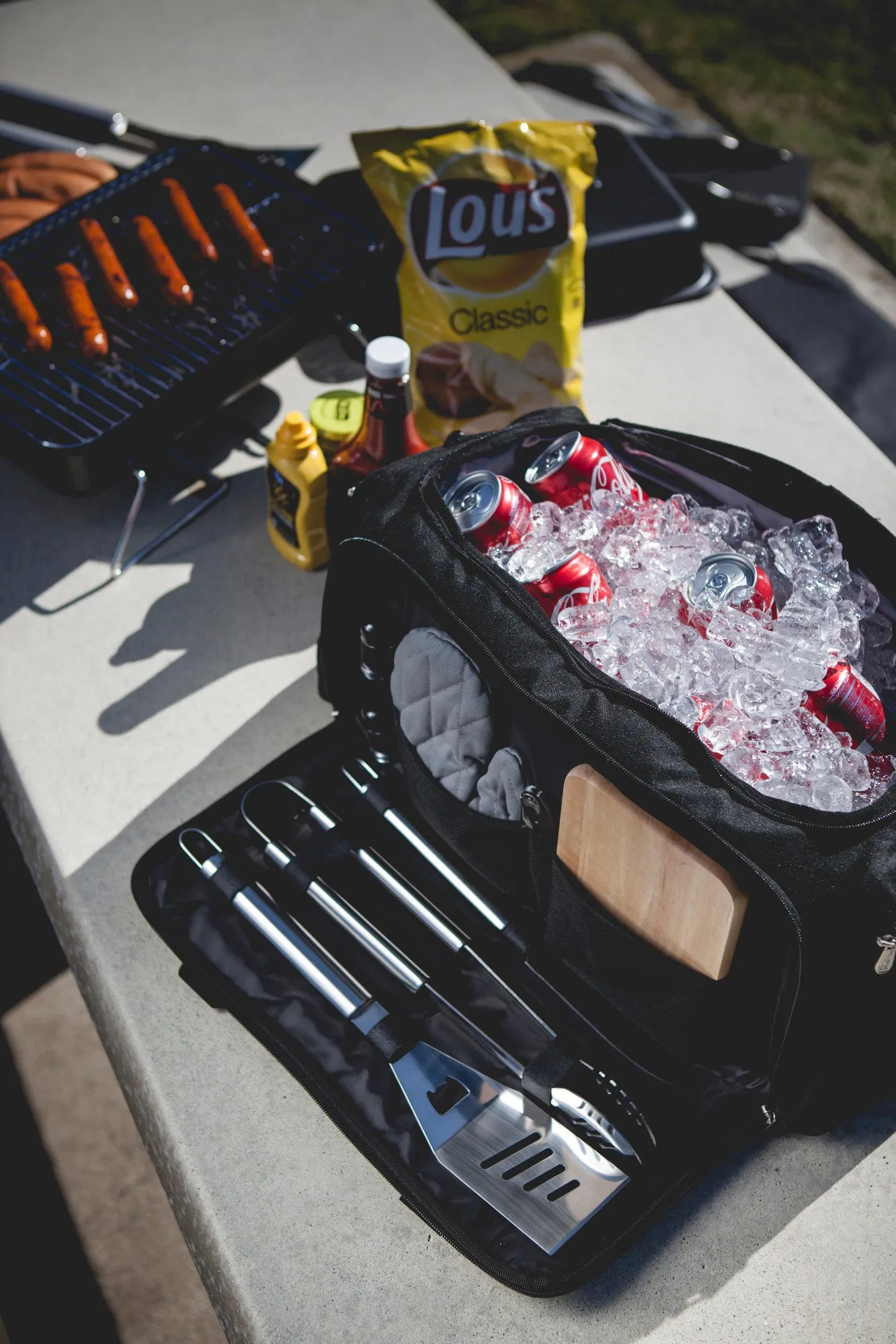 San Diego Padres - BBQ Kit Grill Set & Cooler