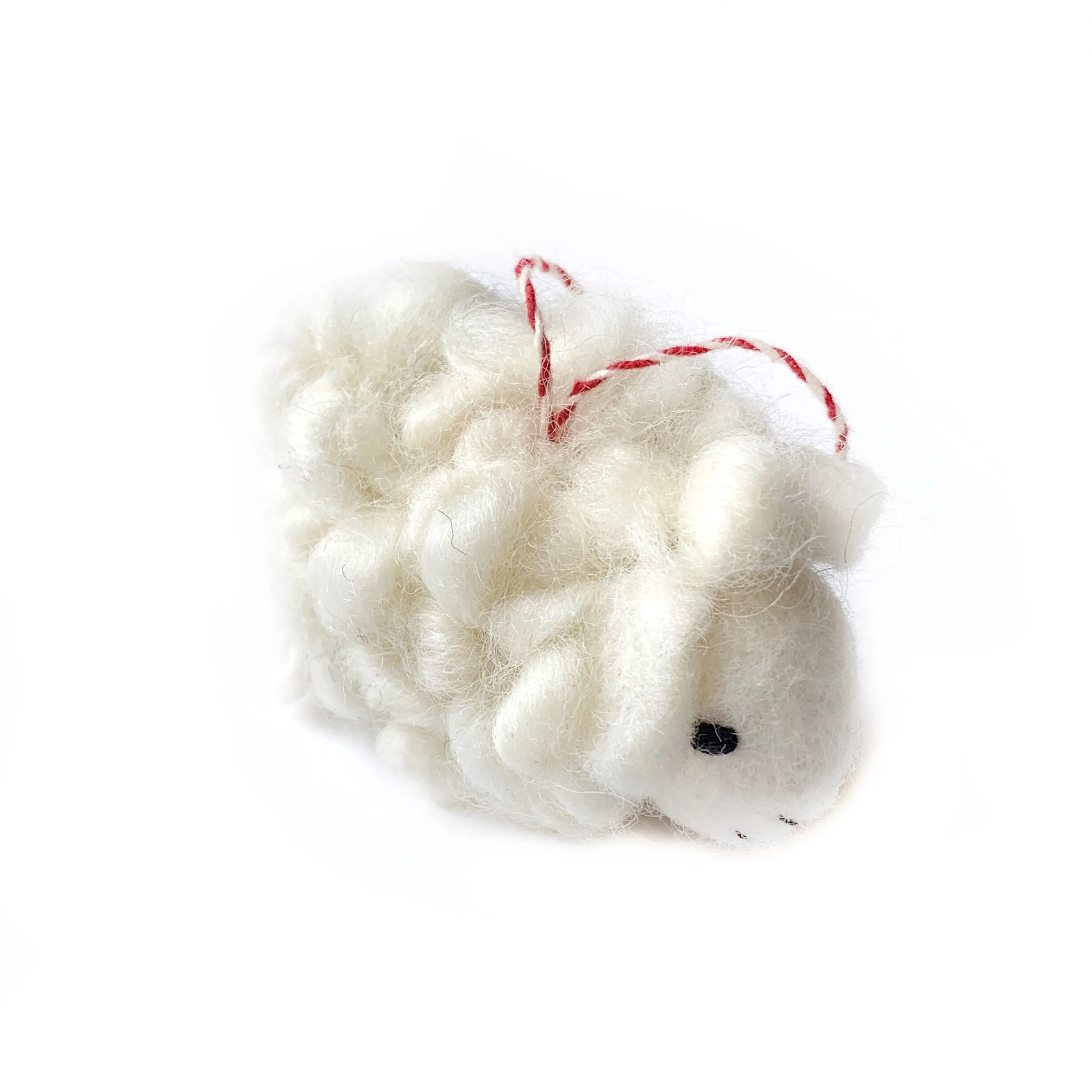 Sheep Ornament, Felt Wool