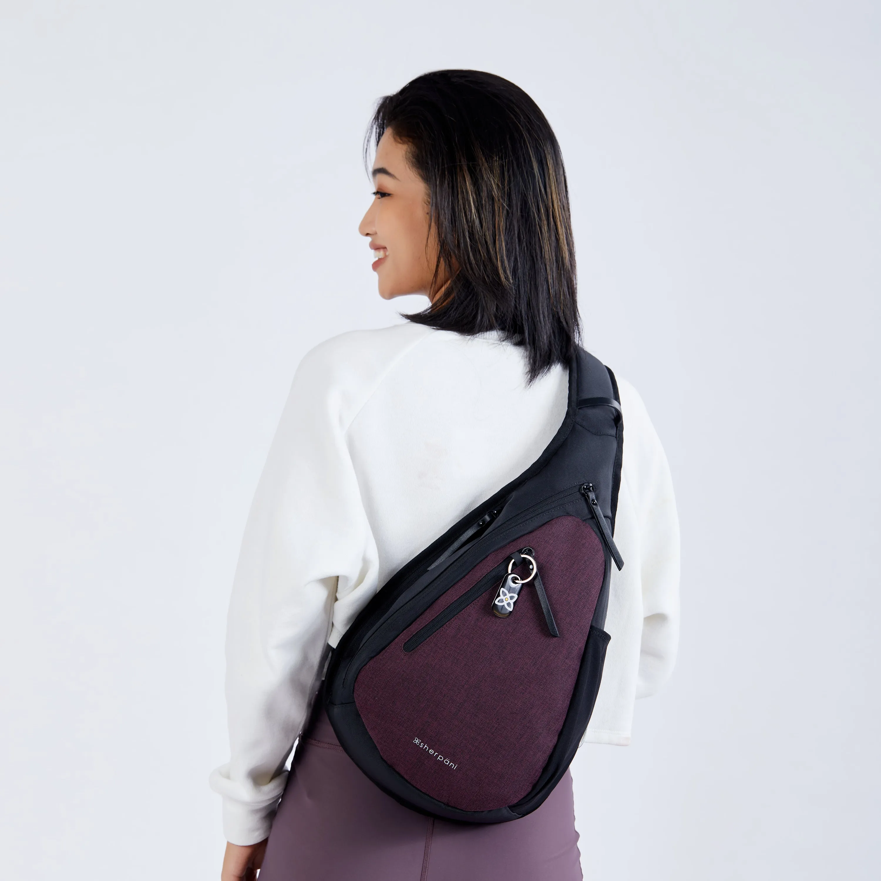 Sherpani Esprit AT Travel Sling Backpack merlot