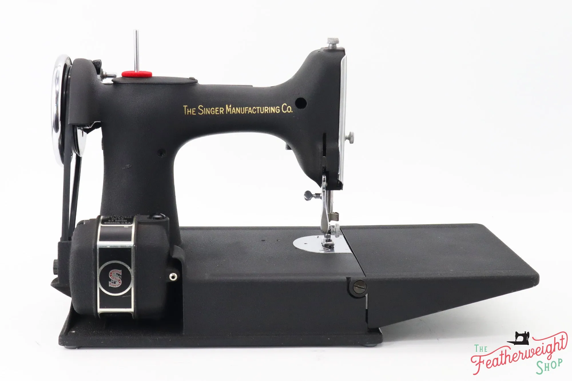 Singer Featherweight 221 Sewing Machine, Rare - WRINKLE AF5893**