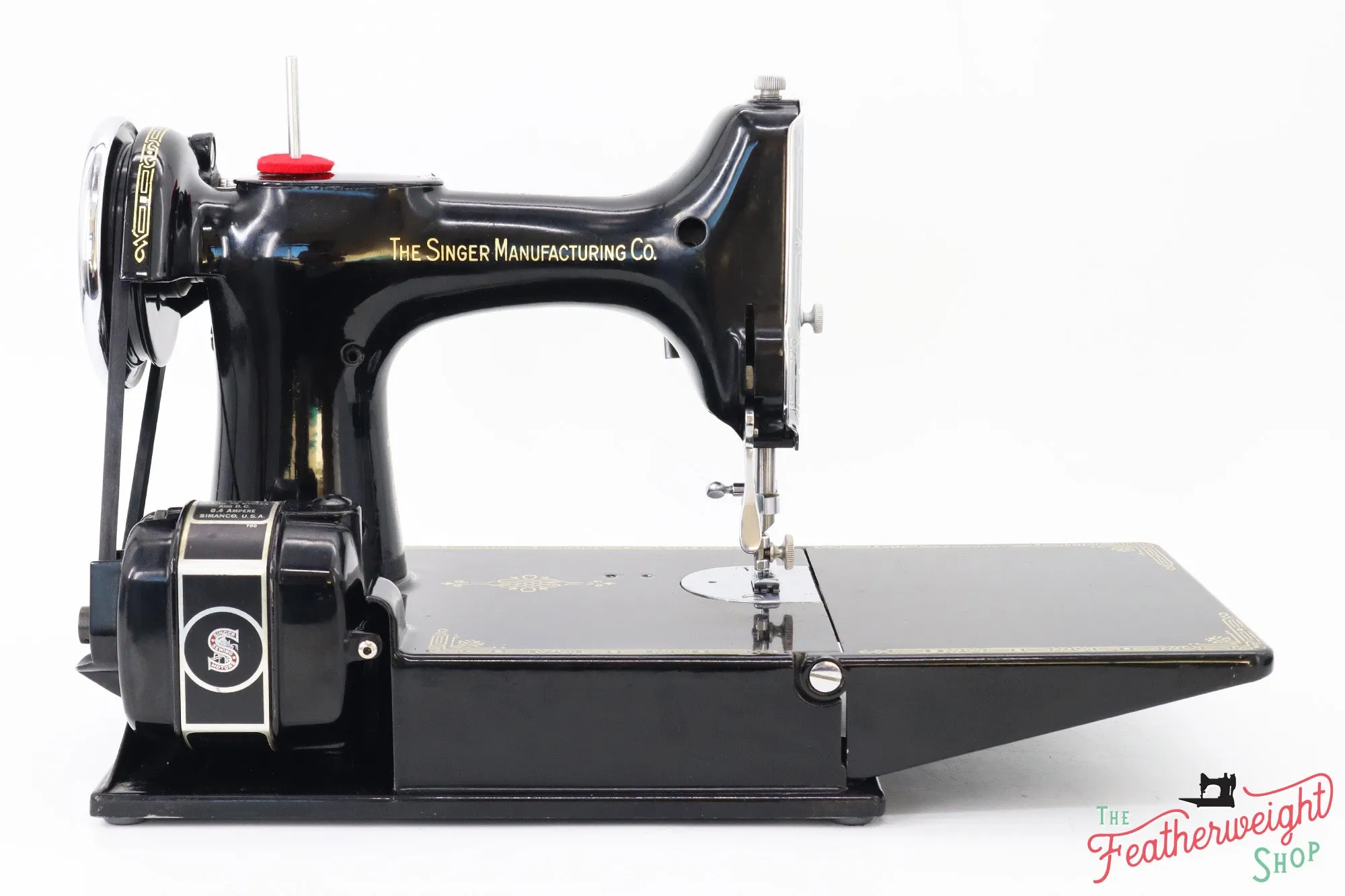 Singer Featherweight Top Decal 221 Sewing Machine, AF3845** - SCARCE