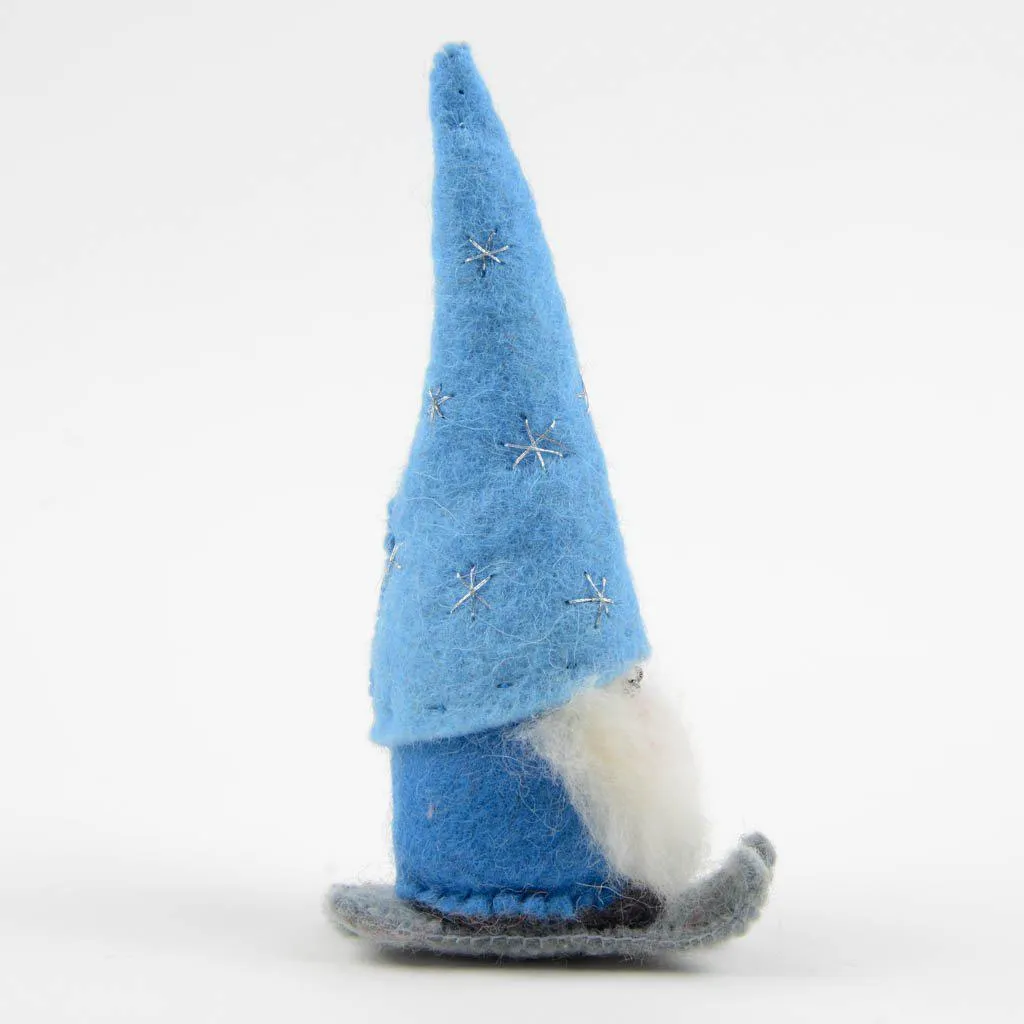 Skiing Tomte Ornament